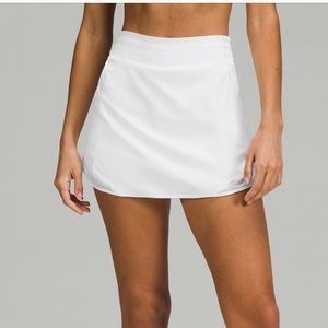 Lululemon high rise Hotty Totty skort